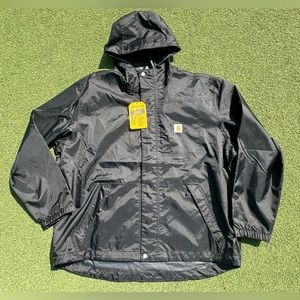 Cargartt Storm Defender Rain Workwear Jacket Size XL Mens Loose Fit